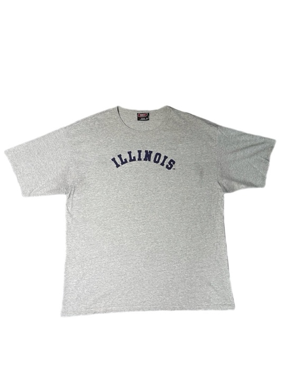 Vintage 90s Made in USA Tailgate Embroidered Illinois Tee
